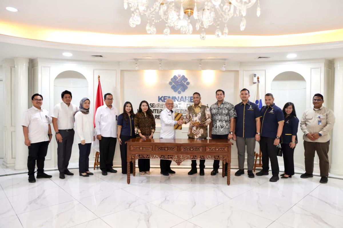 Kemnaker dan HIPMI Jaya Perkuat Kolaborasi Pengembangan Kompetensi Tenaga Kerja
